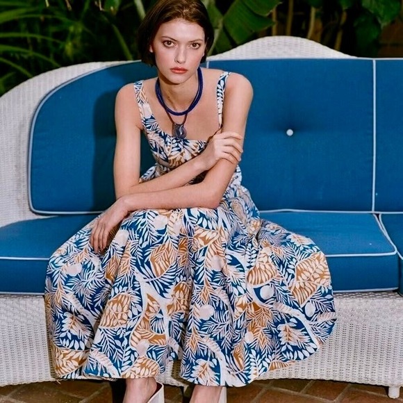 fitted lace wedding dress Buy Yellow Tropical Printed Cotton Fit-And-Flare One Piece Dress Online at  $30.00